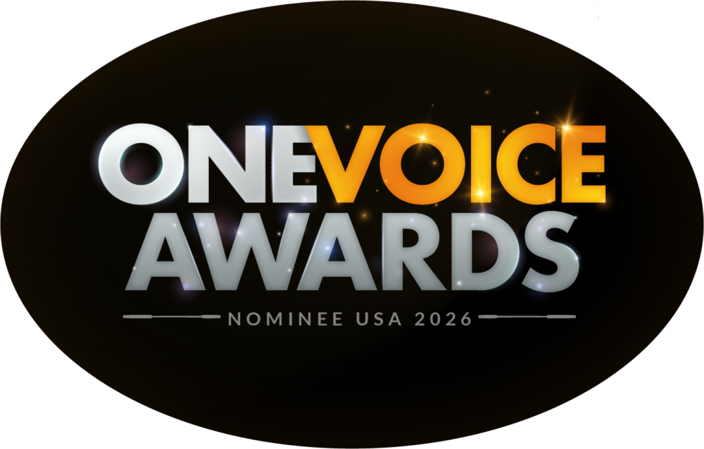 one voice awards nominee badge 2026